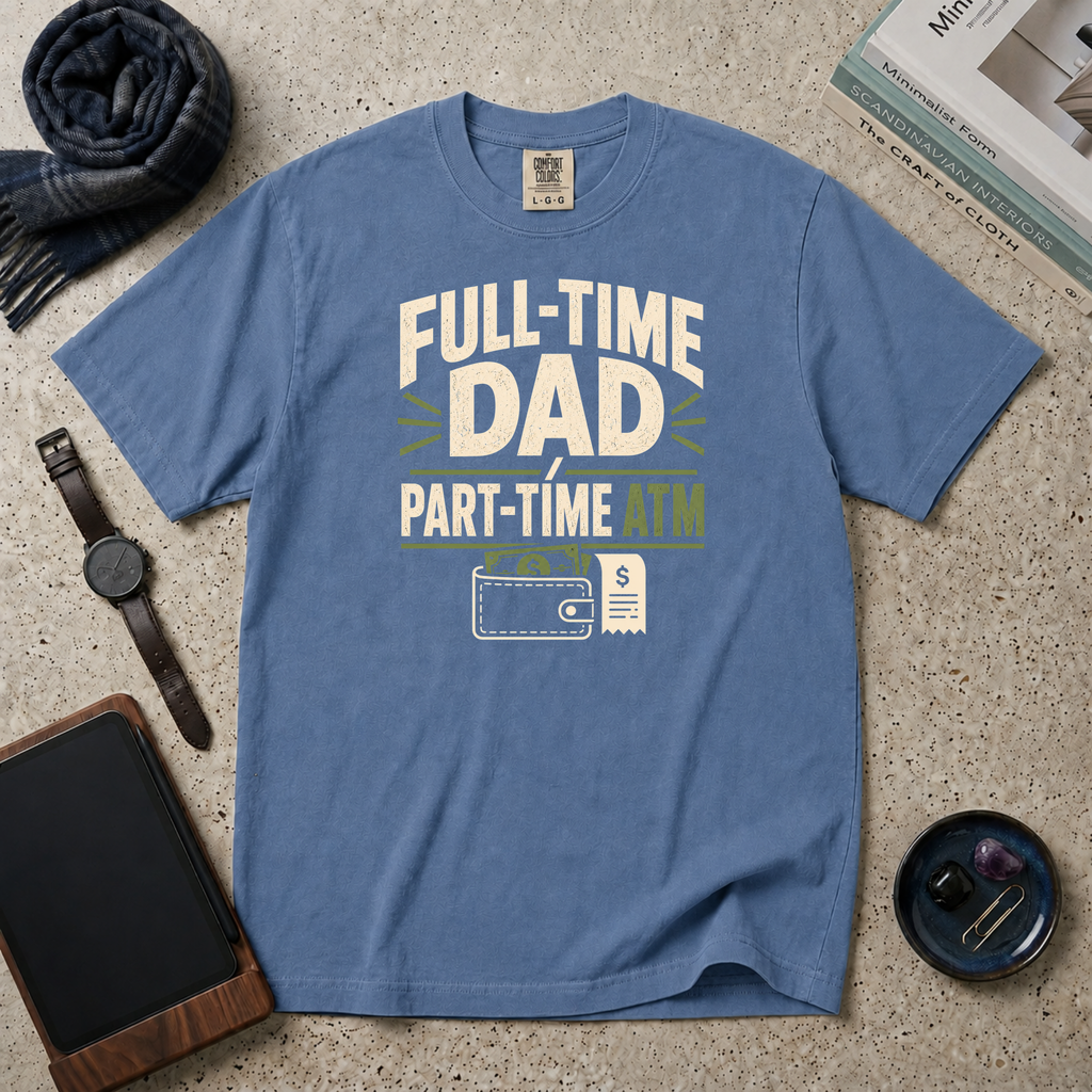 Full-Time Dad Part-Time ATM T‑Shirt