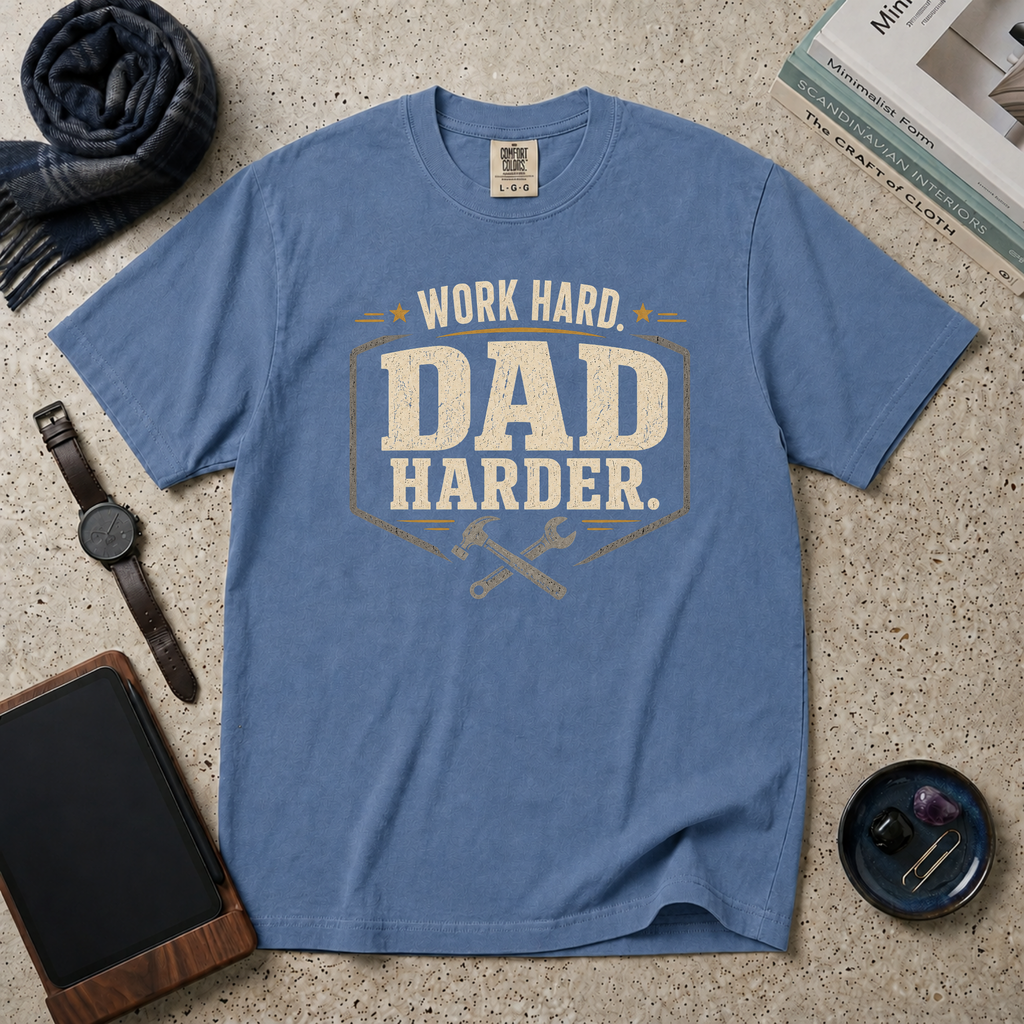 Work Hard Dad Harder T‑Shirt