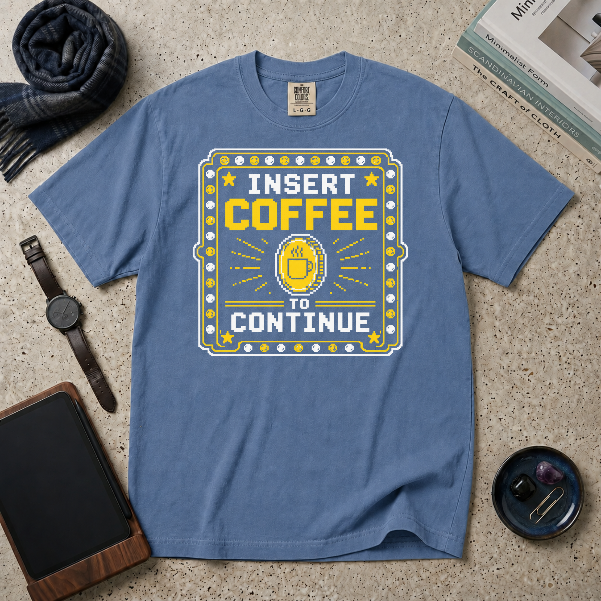 Insert Coffee To Continue T‑Shirt