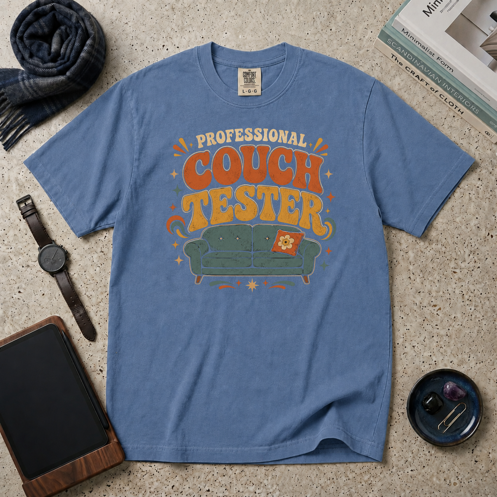 Professional Couch Tester T‑Shirt