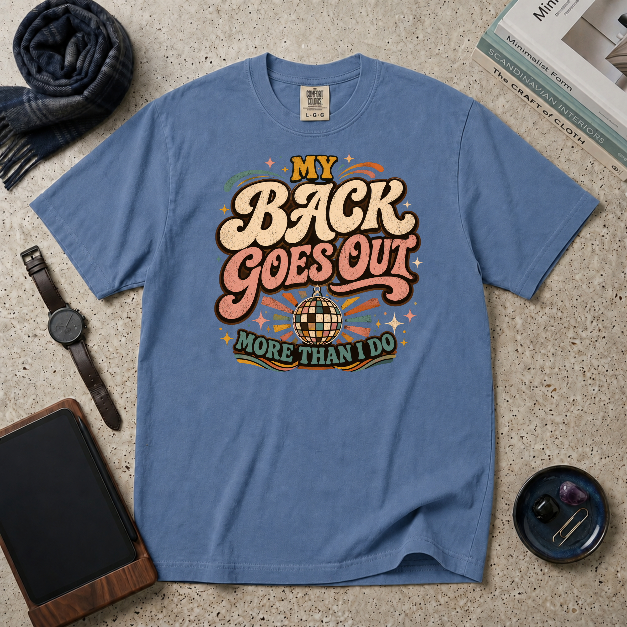 My Back Goes Out More Than I Do T‑Shirt