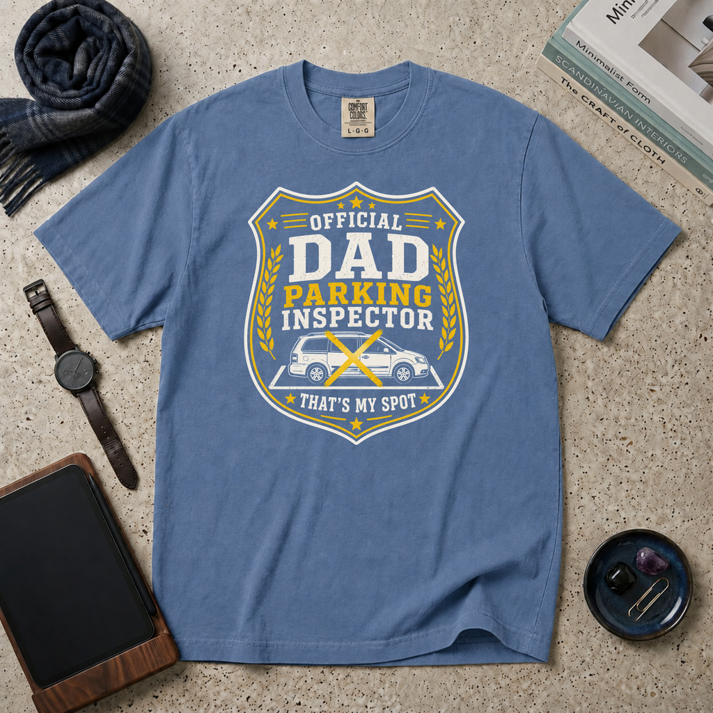 Dad Parking Inspector T‑Shirt