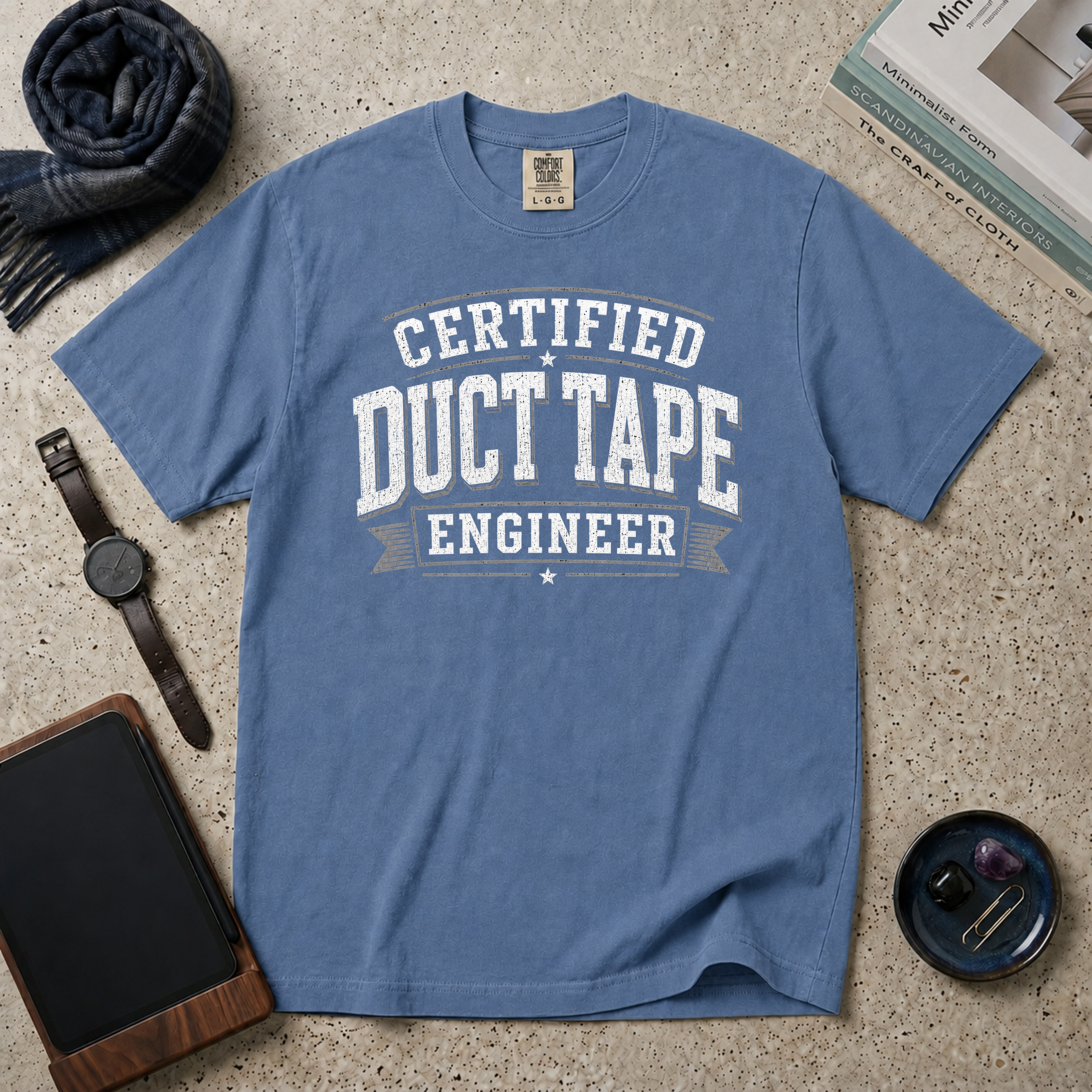 Certified Duct Tape Engineer T‑Shirt
