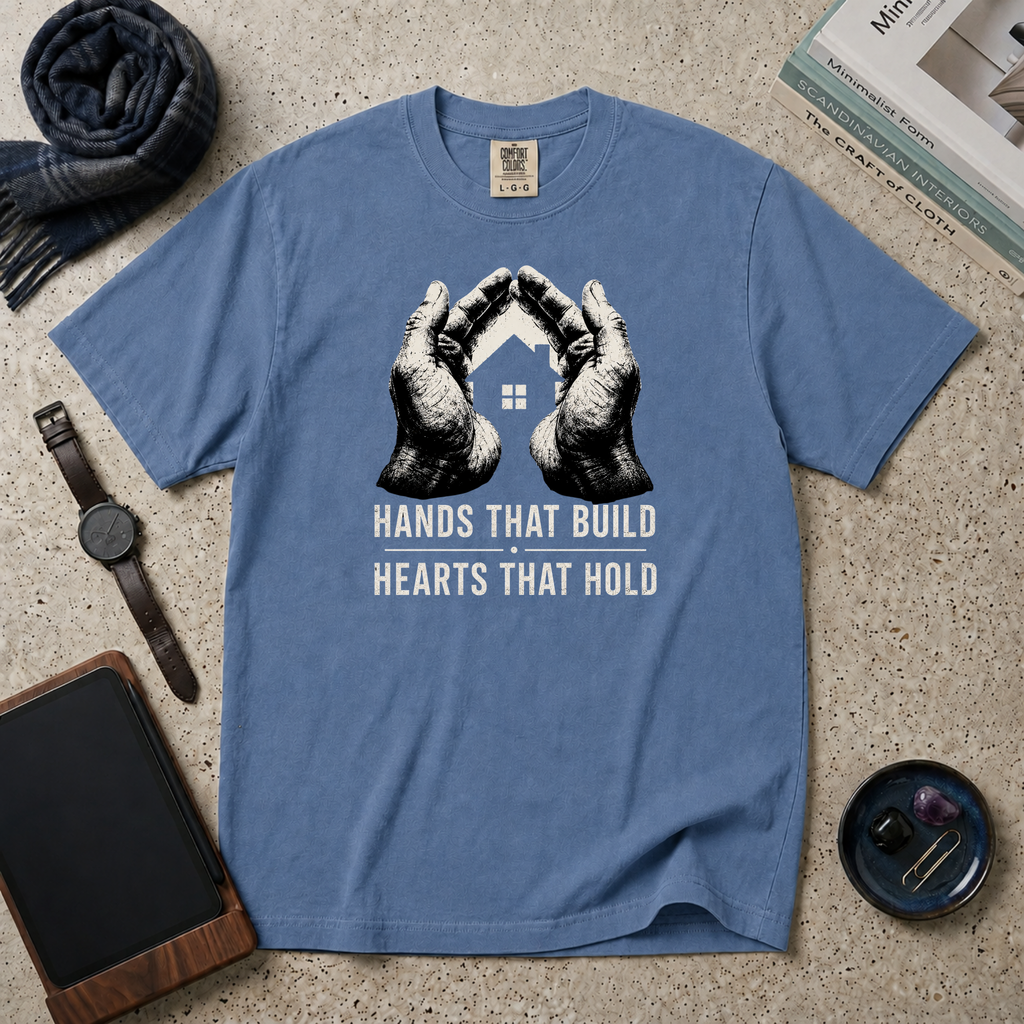 Hands That Build Hearts That Hold T‑Shirt