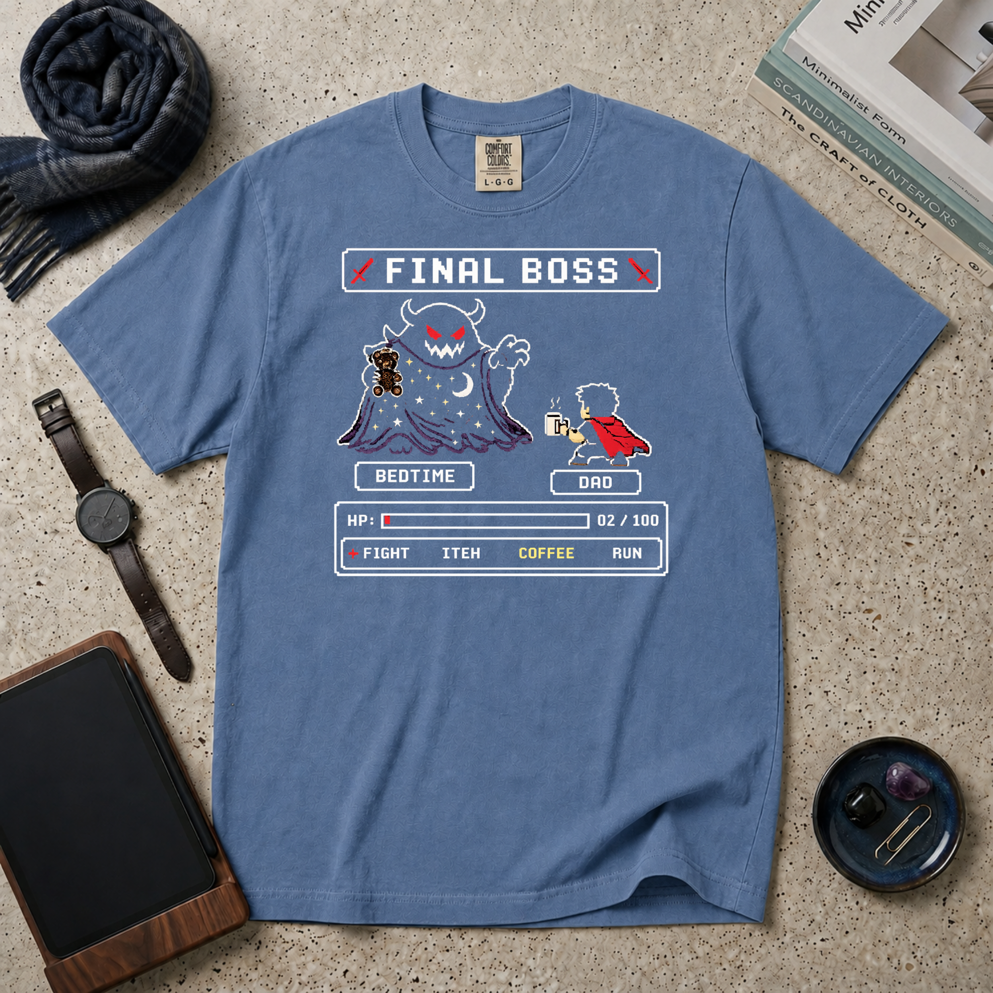 Final Boss Bedtime T‑Shirt