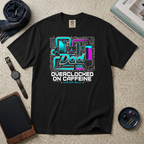 Dad Overclocked On Caffeine T‑Shirt