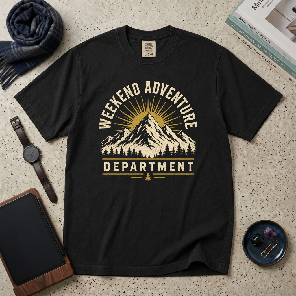 Weekend Adventure Department T‑Shirt