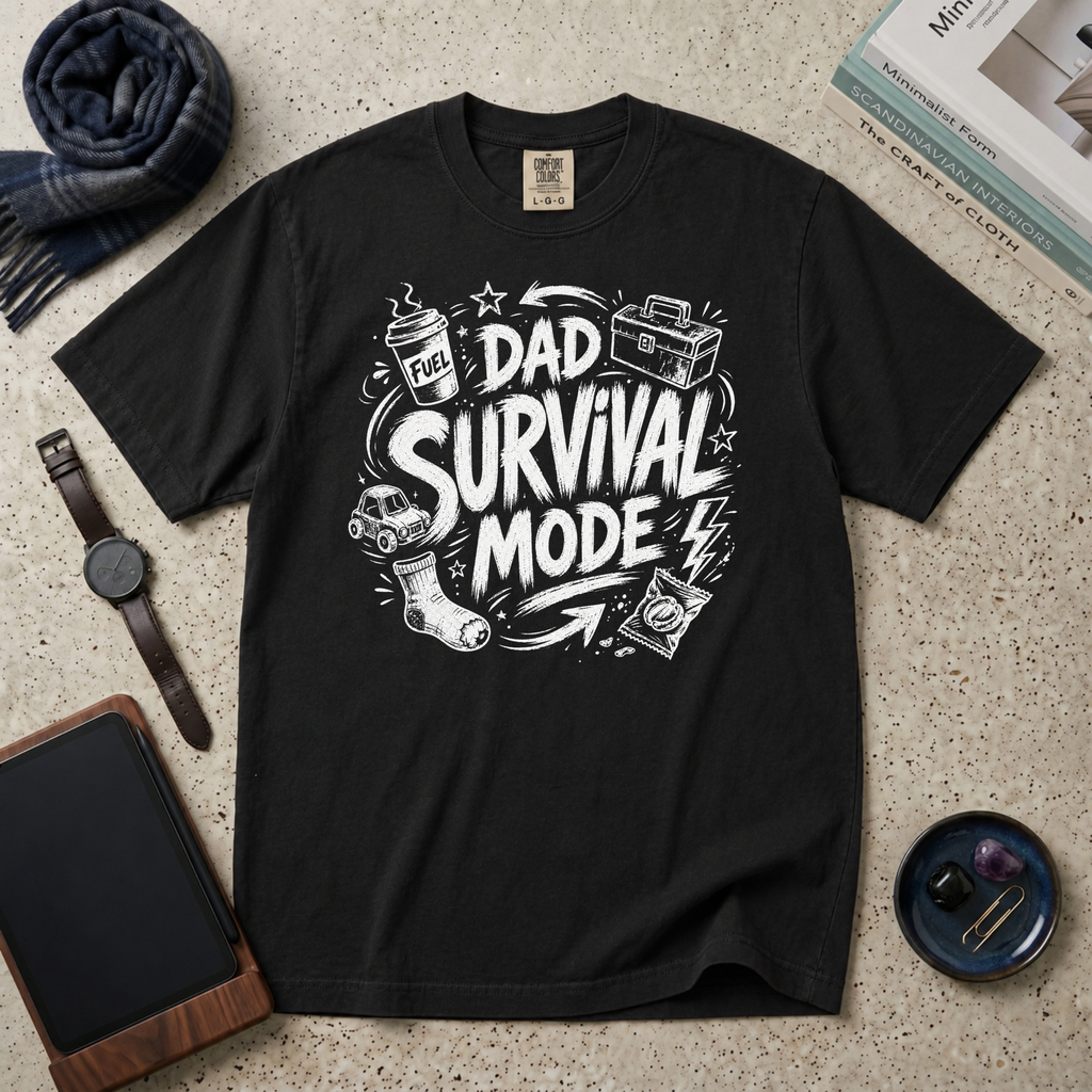 Dad Survival Mode T‑Shirt