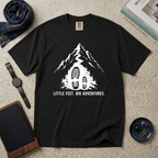Little Feet Big Adventures T‑Shirt