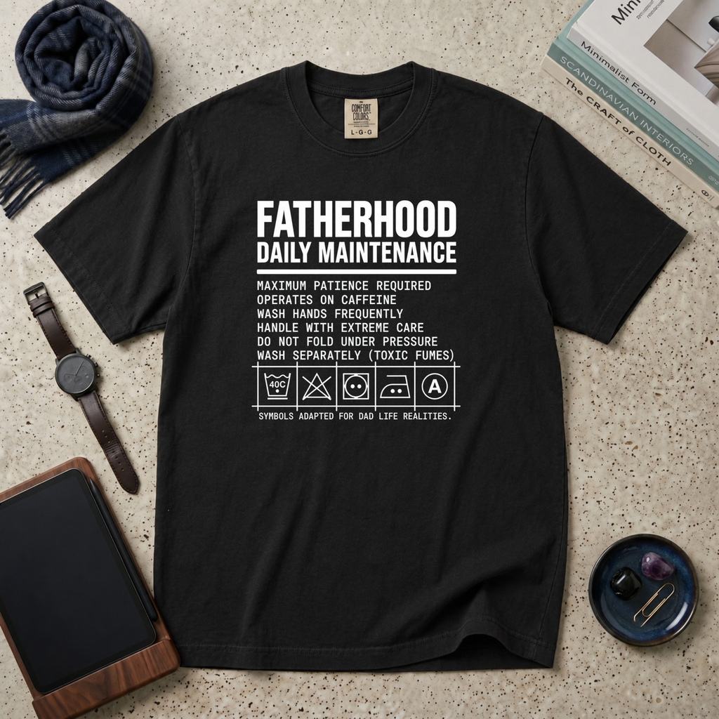 Fatherhood Daily Maintenance T‑Shirt
