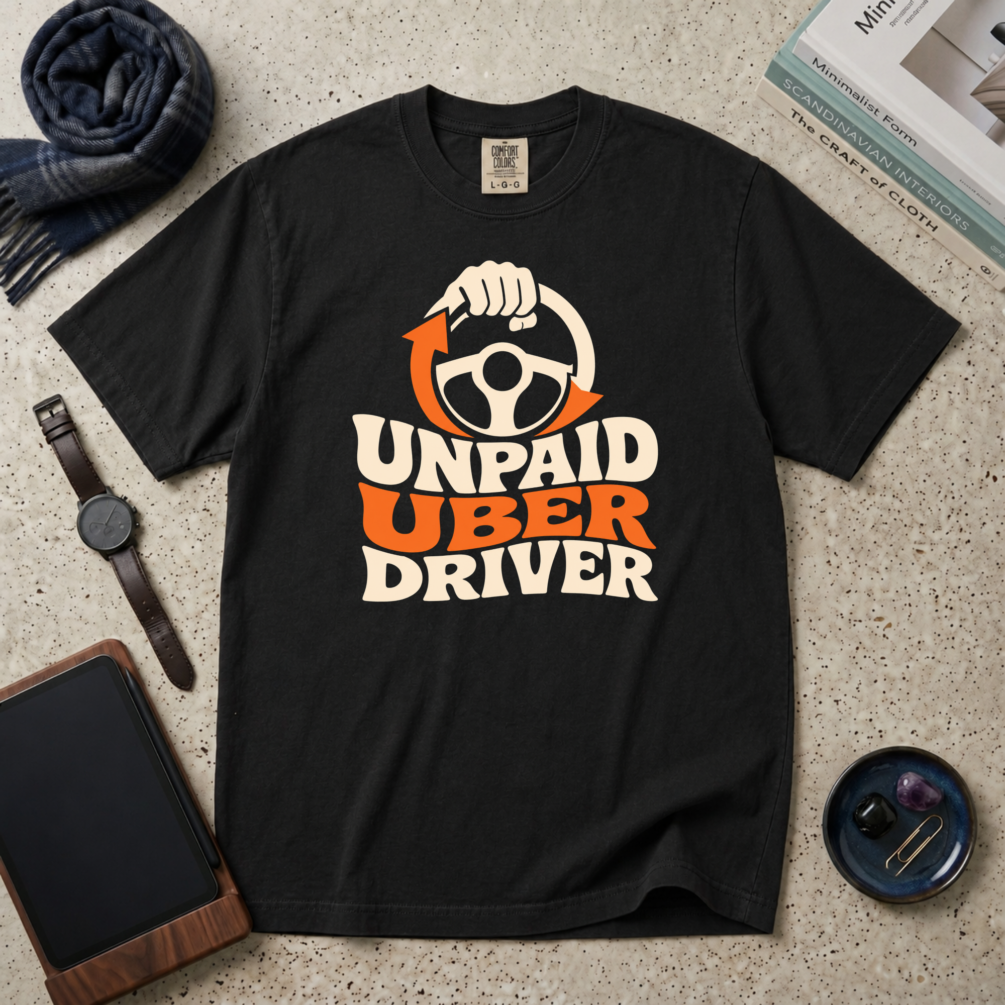 Unpaid Uber Driver T‑Shirt
