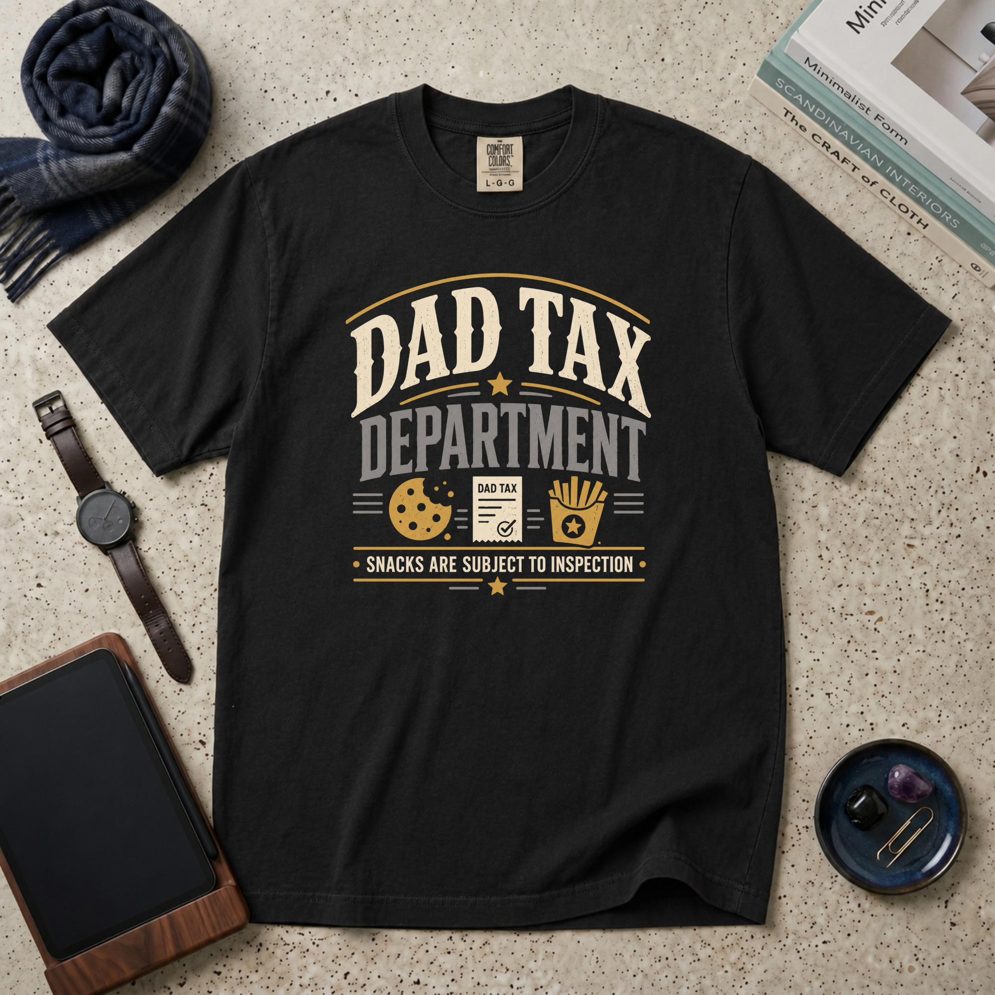 Dad Tax Department Snacks Inspection T‑Shirt