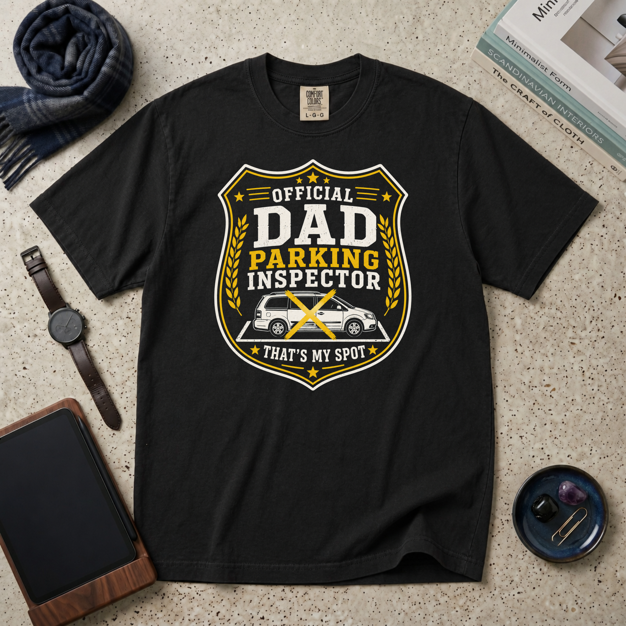 Dad Parking Inspector T‑Shirt