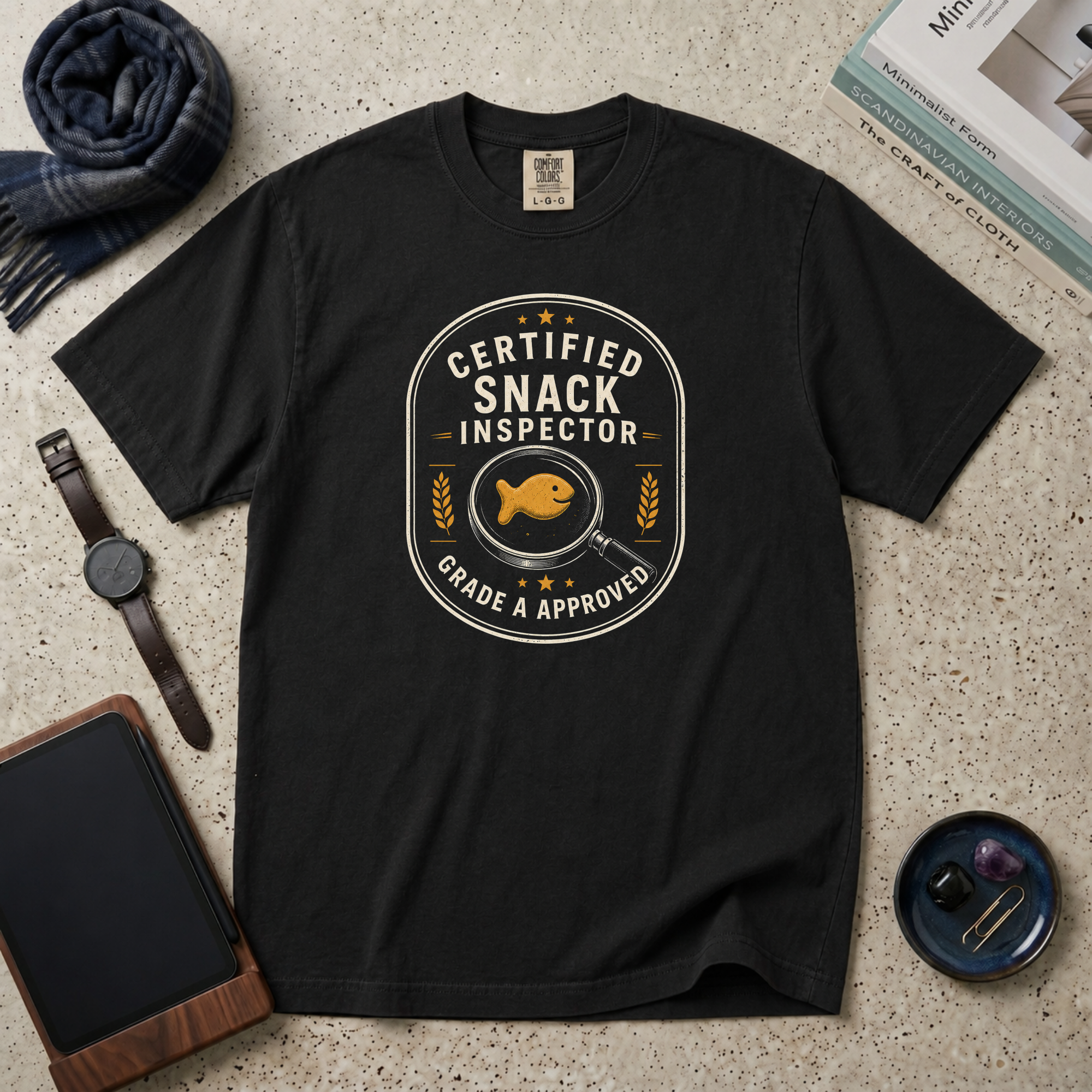 Certified Snack Inspector T‑Shirt