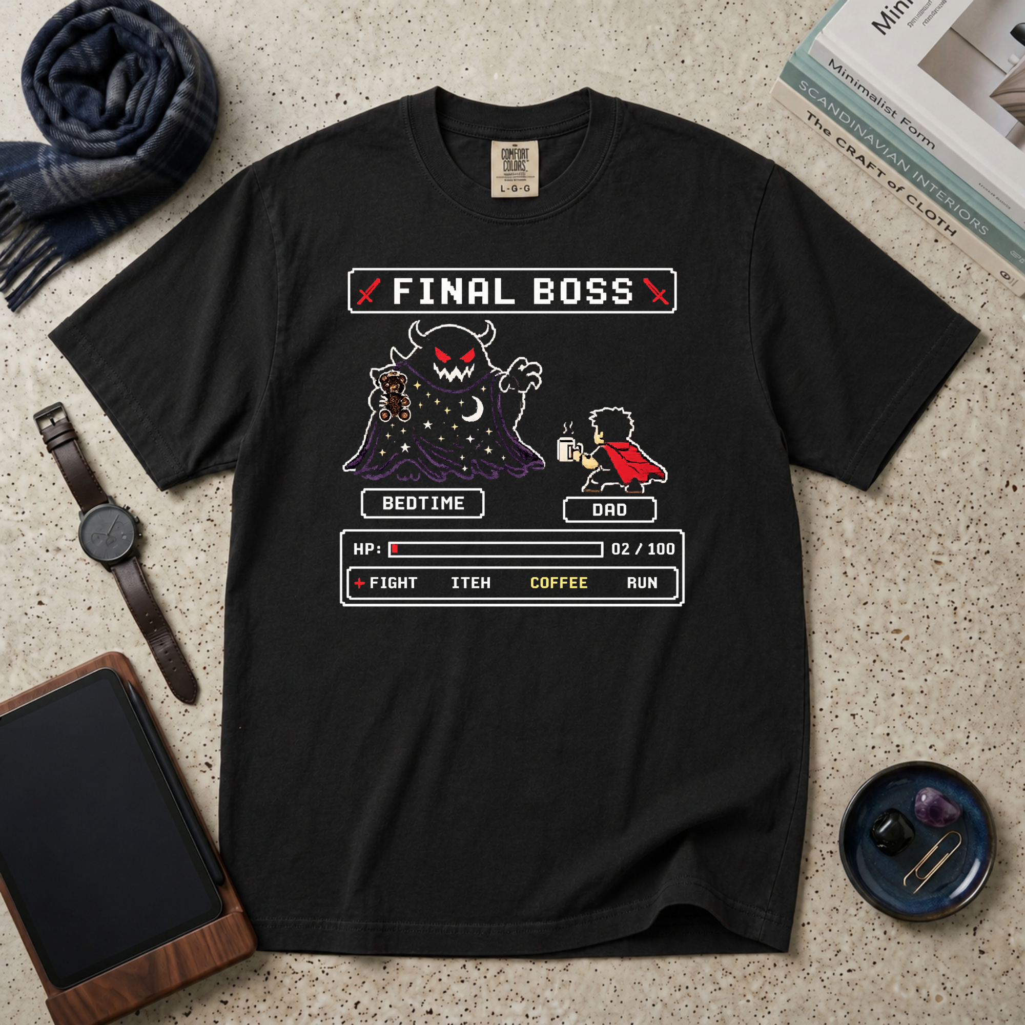 Final Boss Bedtime T‑Shirt