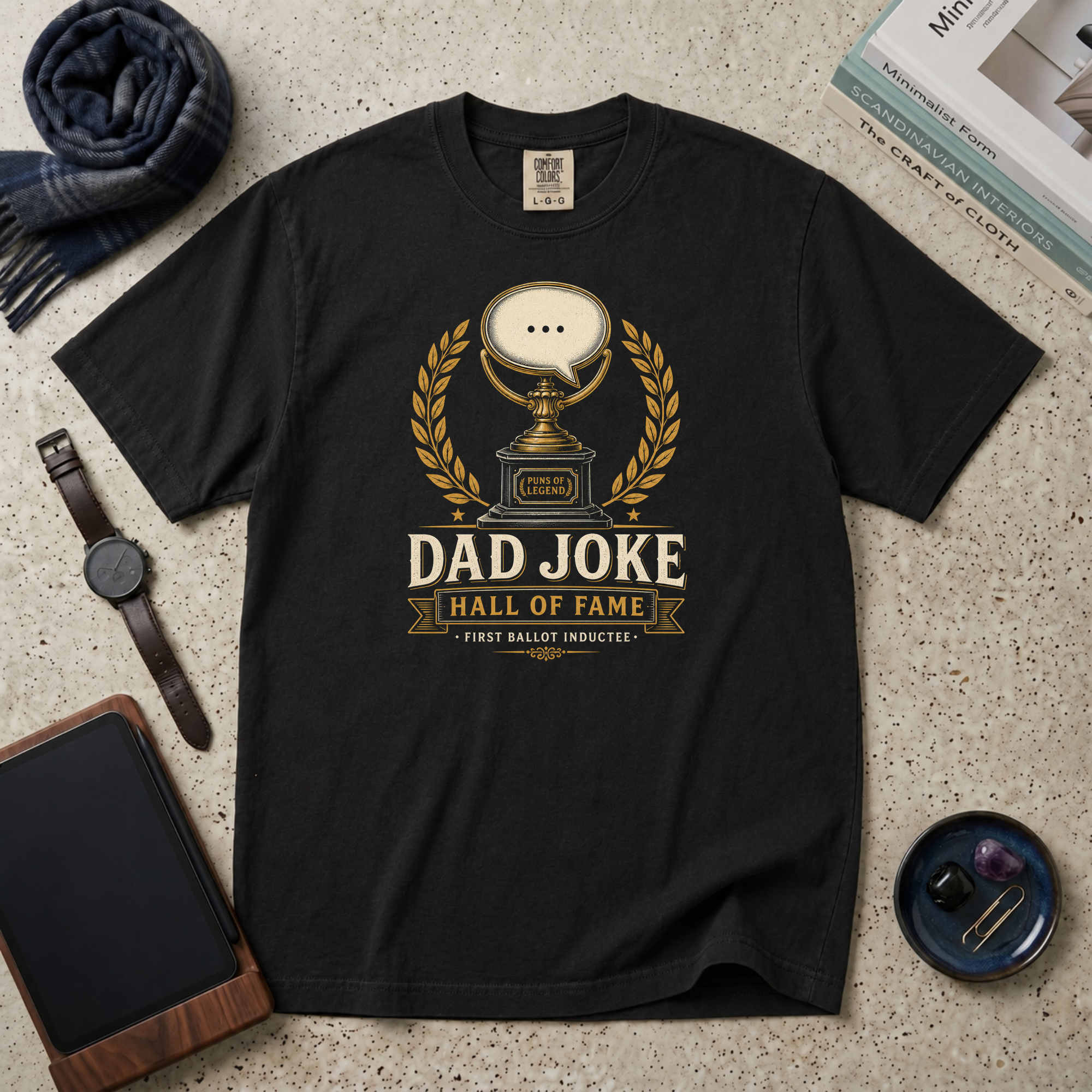 Dad Joke Hall Of Fame T‑Shirt