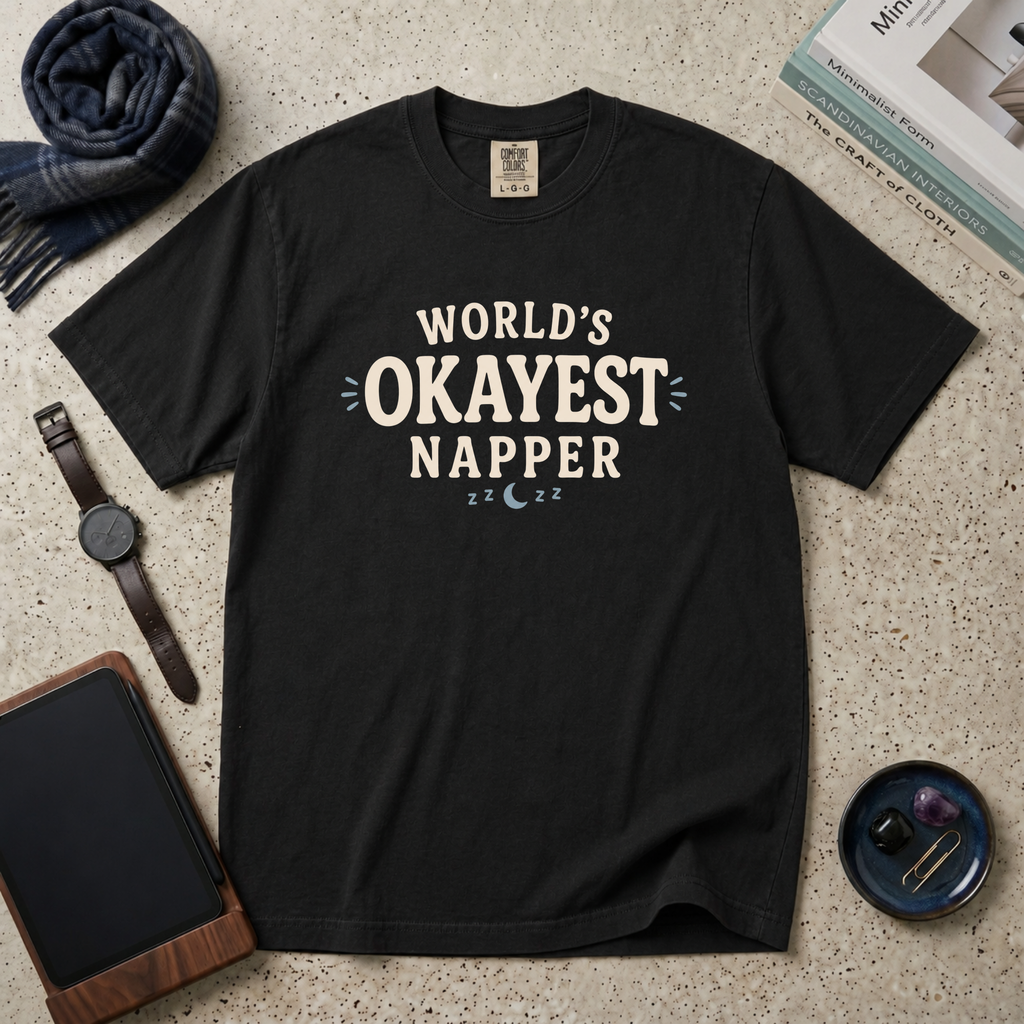 World's Okayest Napper T‑Shirt