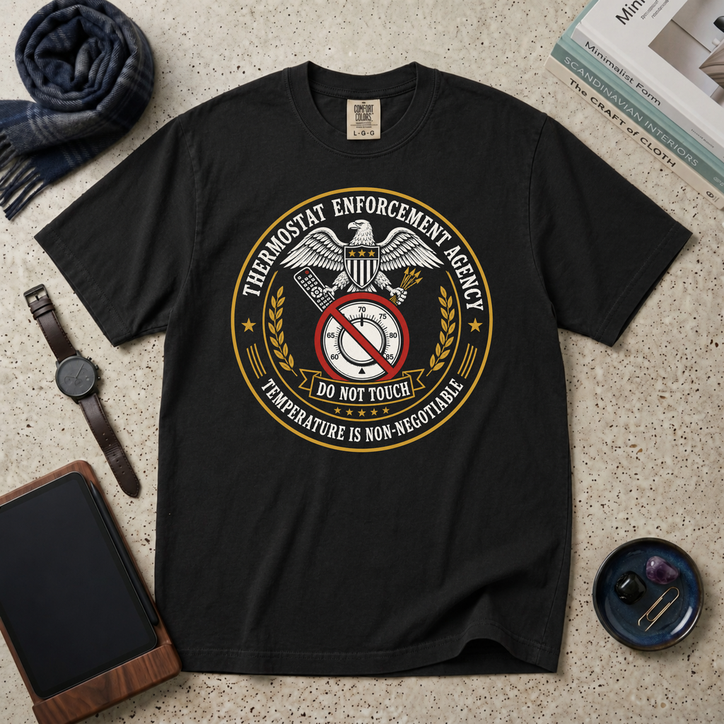 Thermostat Enforcement Agency T‑Shirt