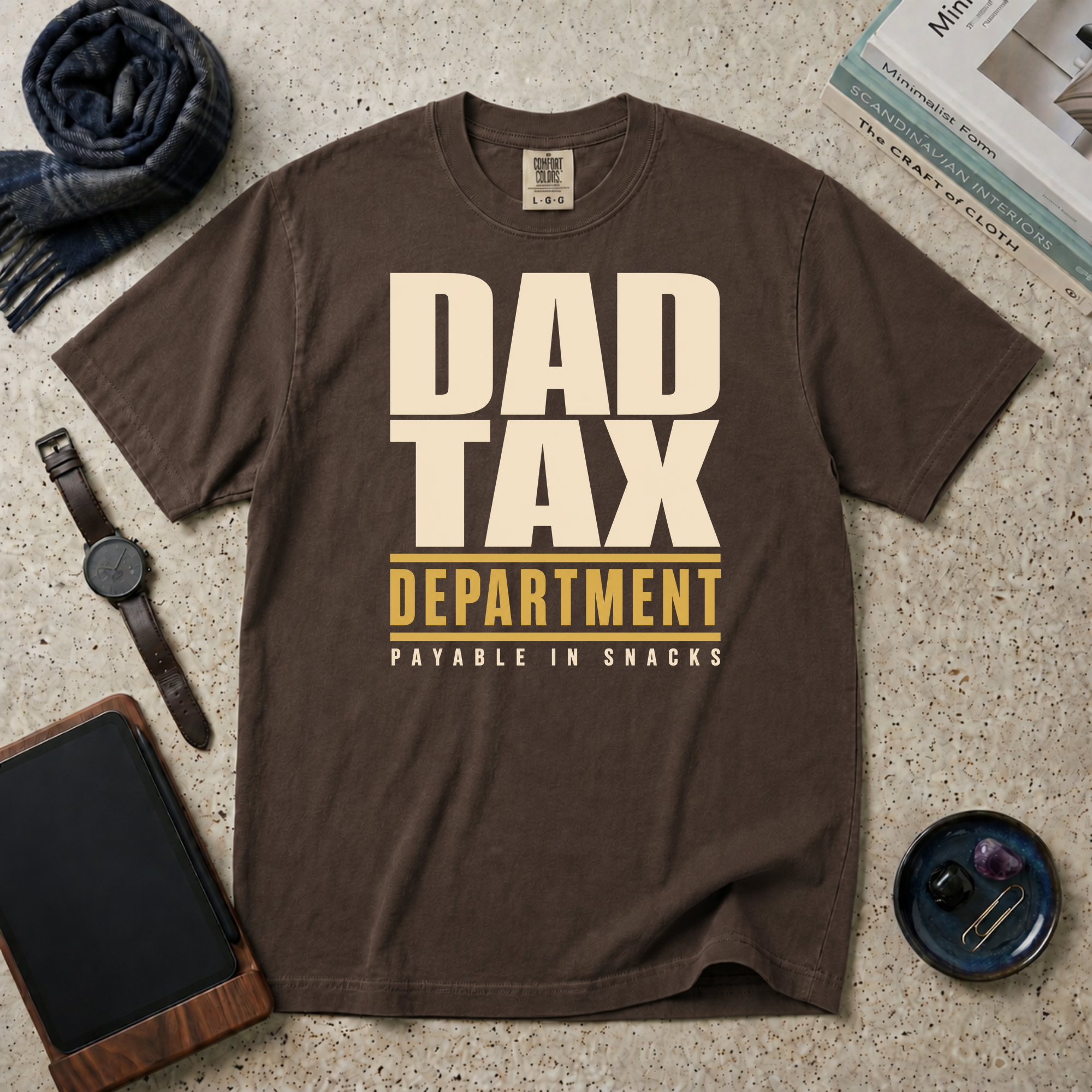 Dad Tax Department Payable In Snacks T‑Shirt