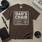 Dad's Chair Warning T‑Shirt
