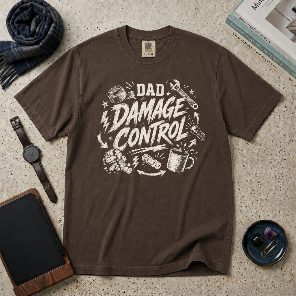 Dad Damage Control T‑Shirt