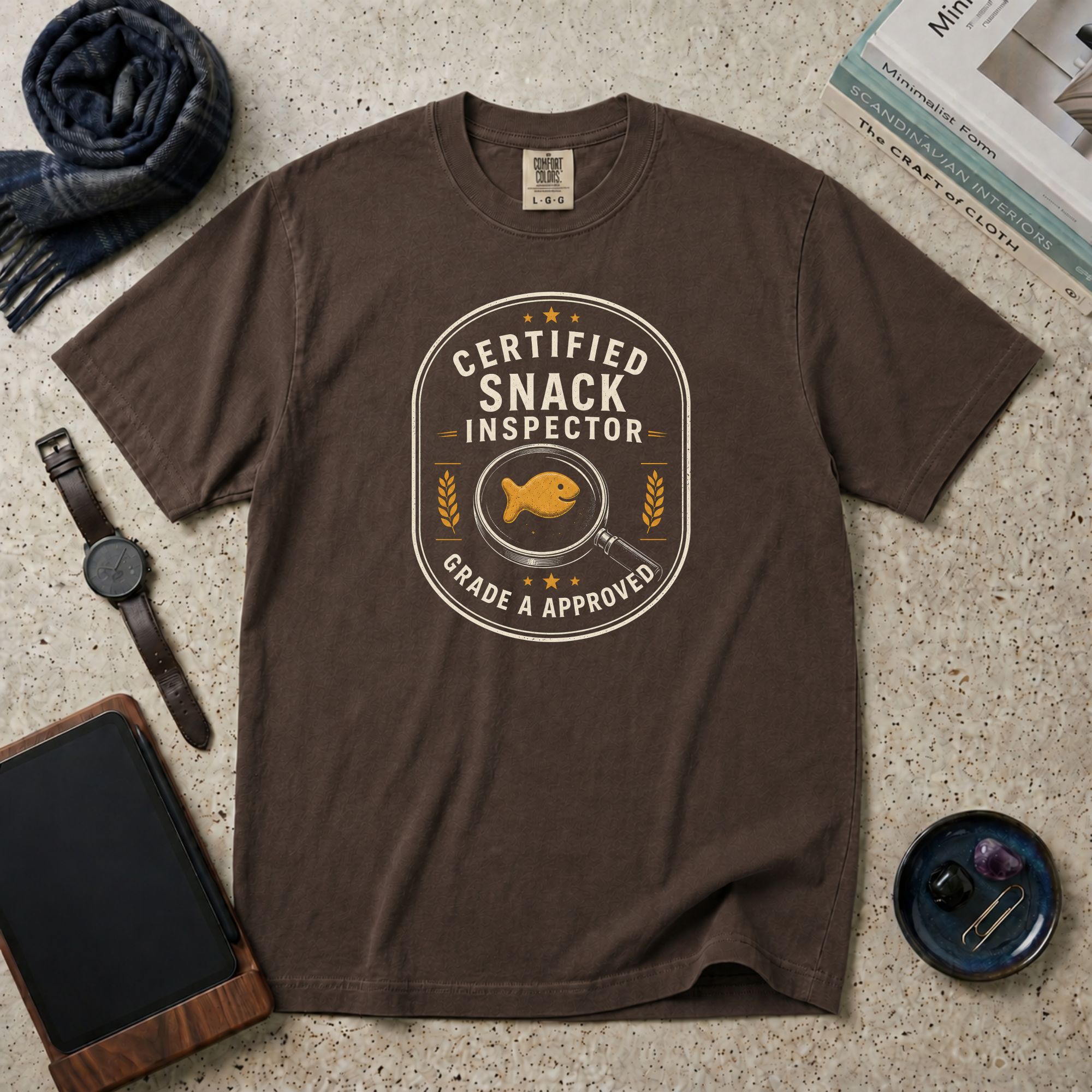 Certified Snack Inspector T‑Shirt
