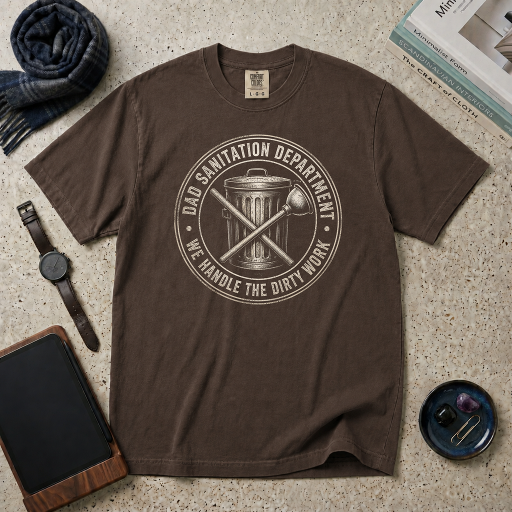 Dad sanitation department T‑Shirt
