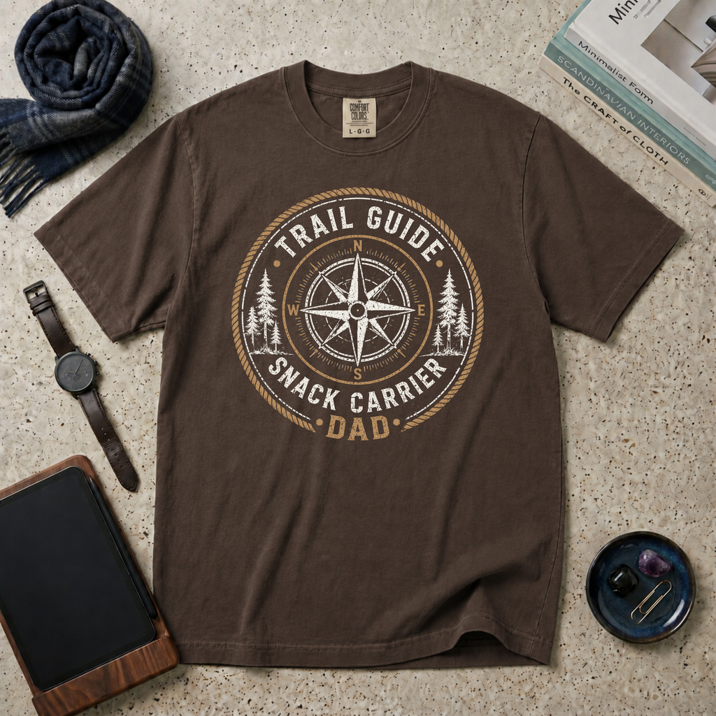 Dad Trail Guide Snack Carrier T‑Shirt
