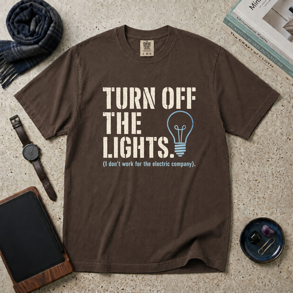 Turn Off The Lights T‑Shirt