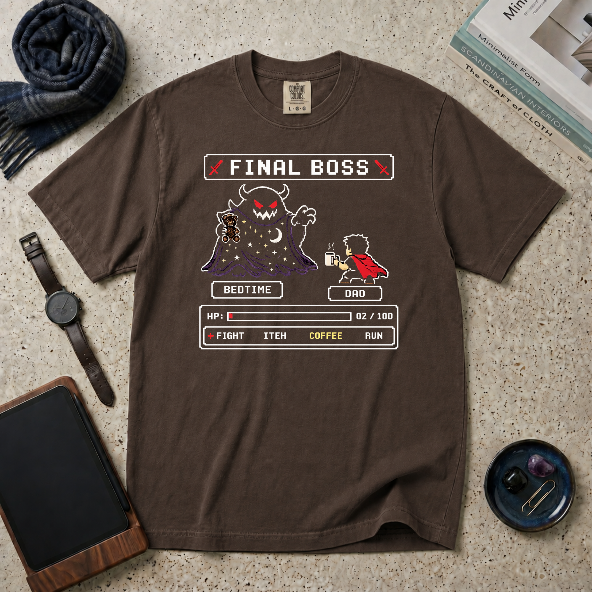 Final Boss Bedtime T‑Shirt