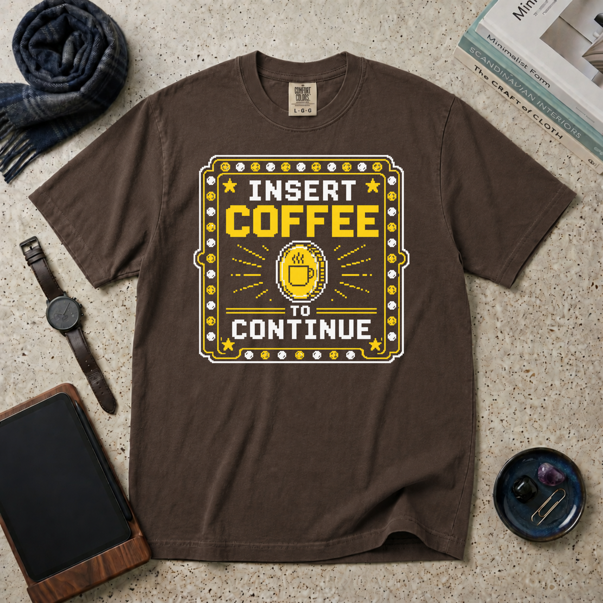 Insert Coffee To Continue T‑Shirt