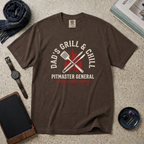 Dad's Grill & Chill Pitmaster General T‑Shirt