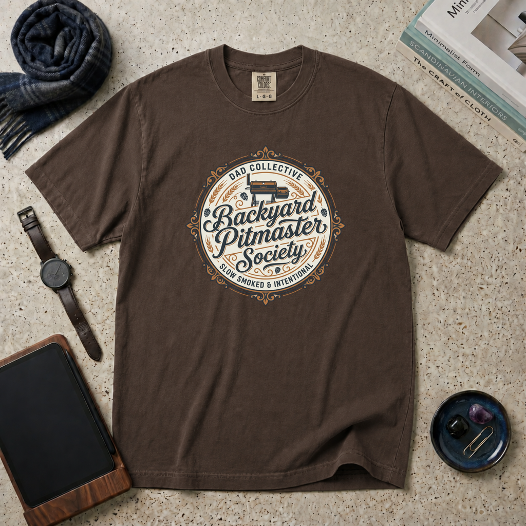Backyard Pitmaster Society - Slow Smoked & Intentional T‑Shirt