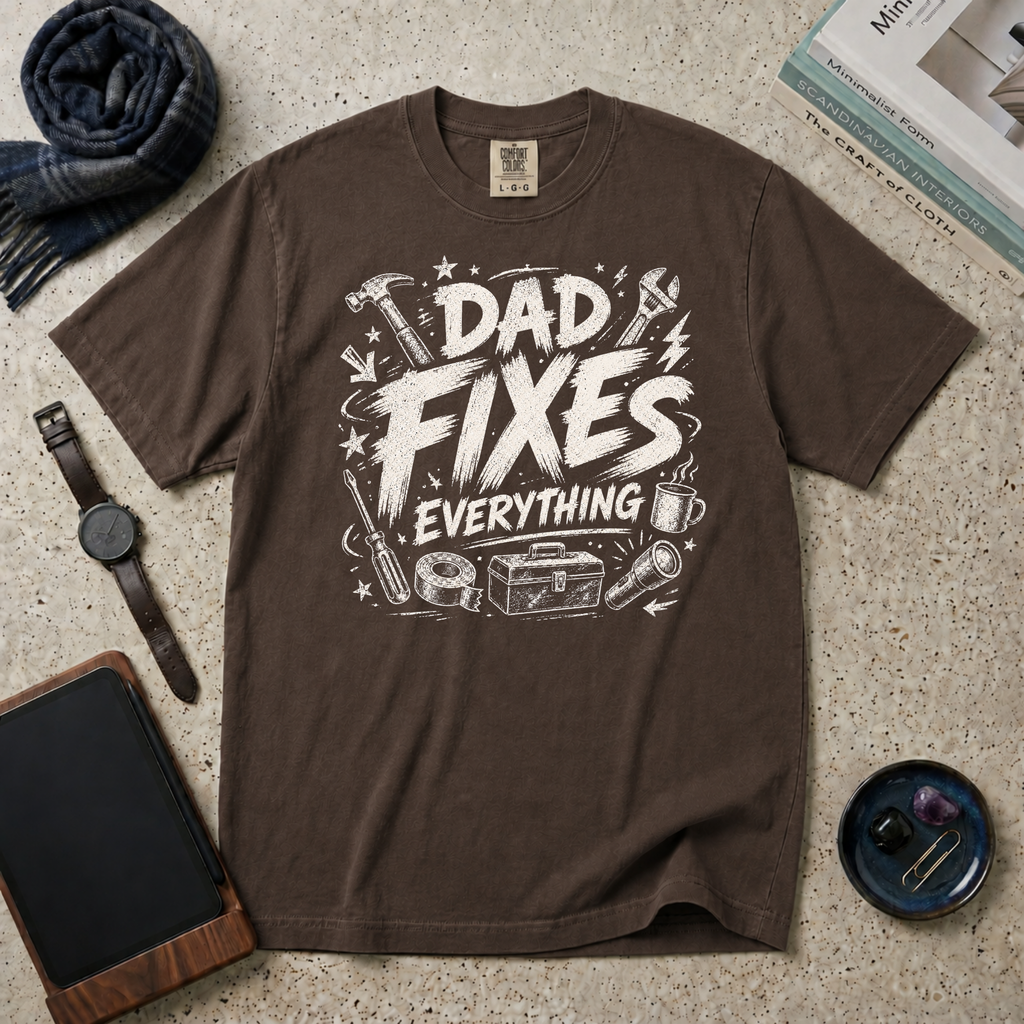 Dad Fixes Everything T‑Shirt