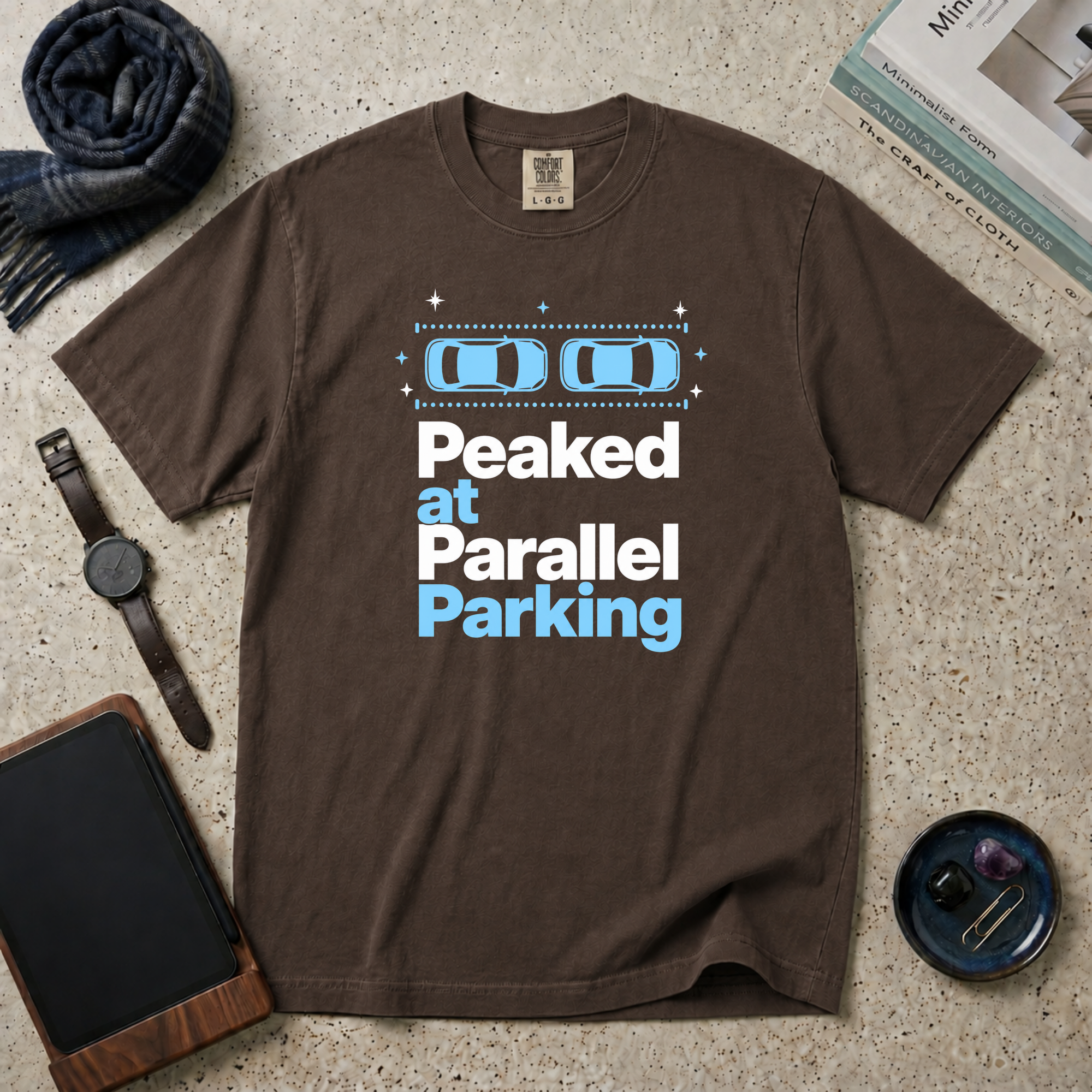 Peaked At Parallel Parking T‑Shirt
