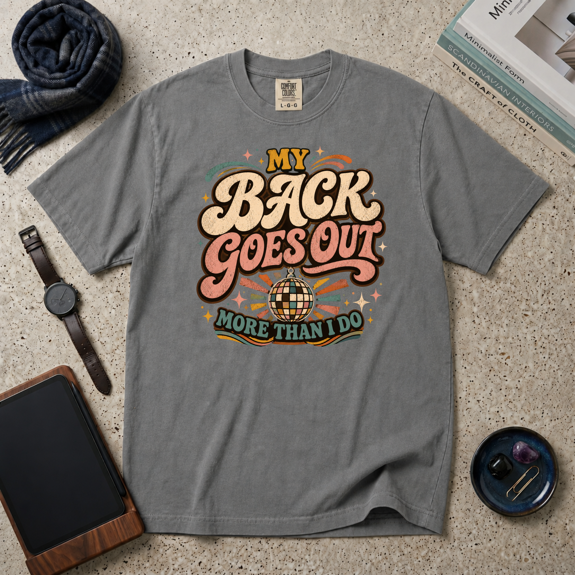 My Back Goes Out More Than I Do T‑Shirt