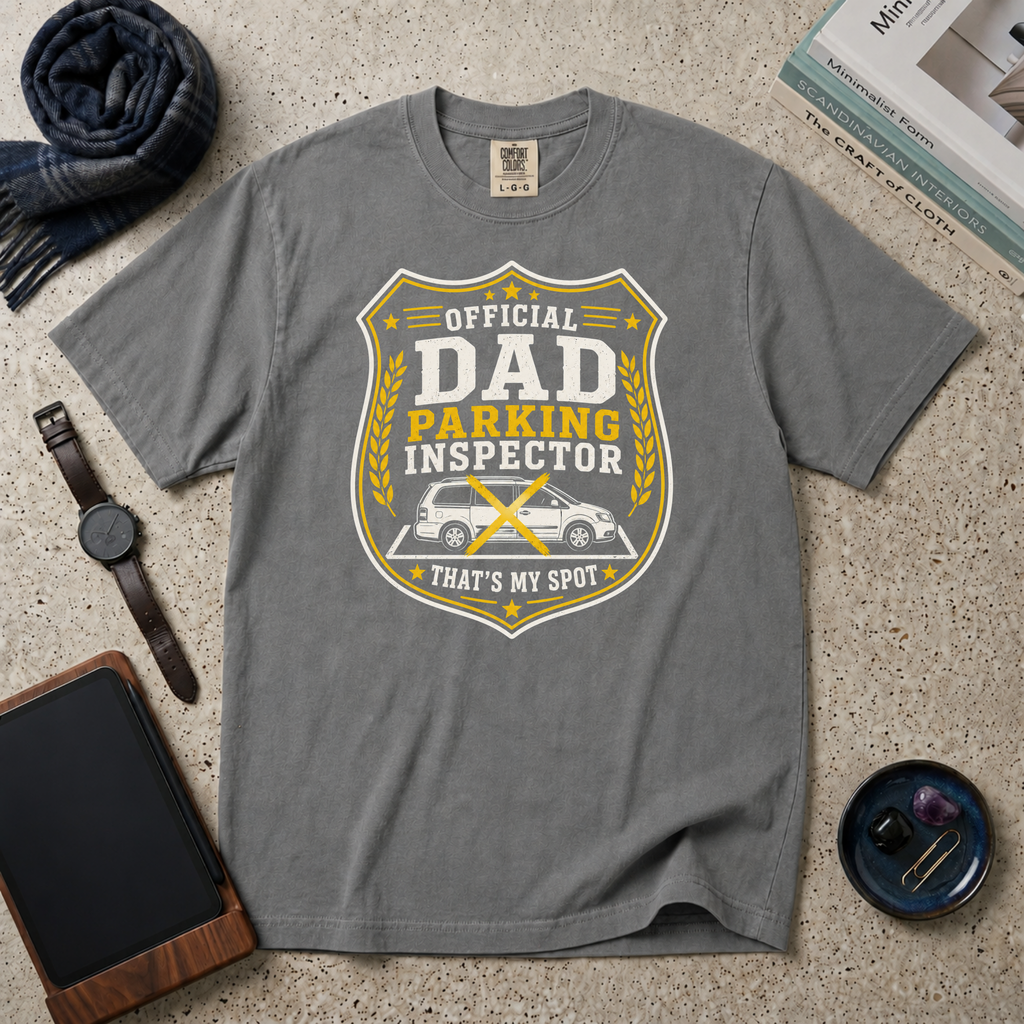 Dad Parking Inspector T‑Shirt