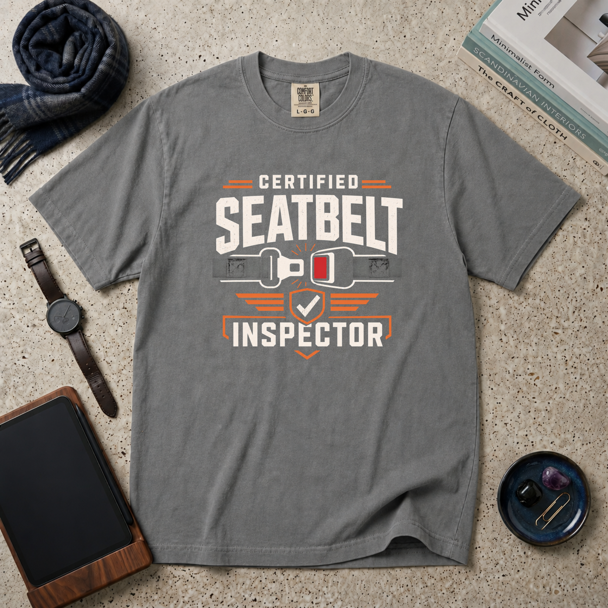 Certified Seatbelt Inspector T‑Shirt