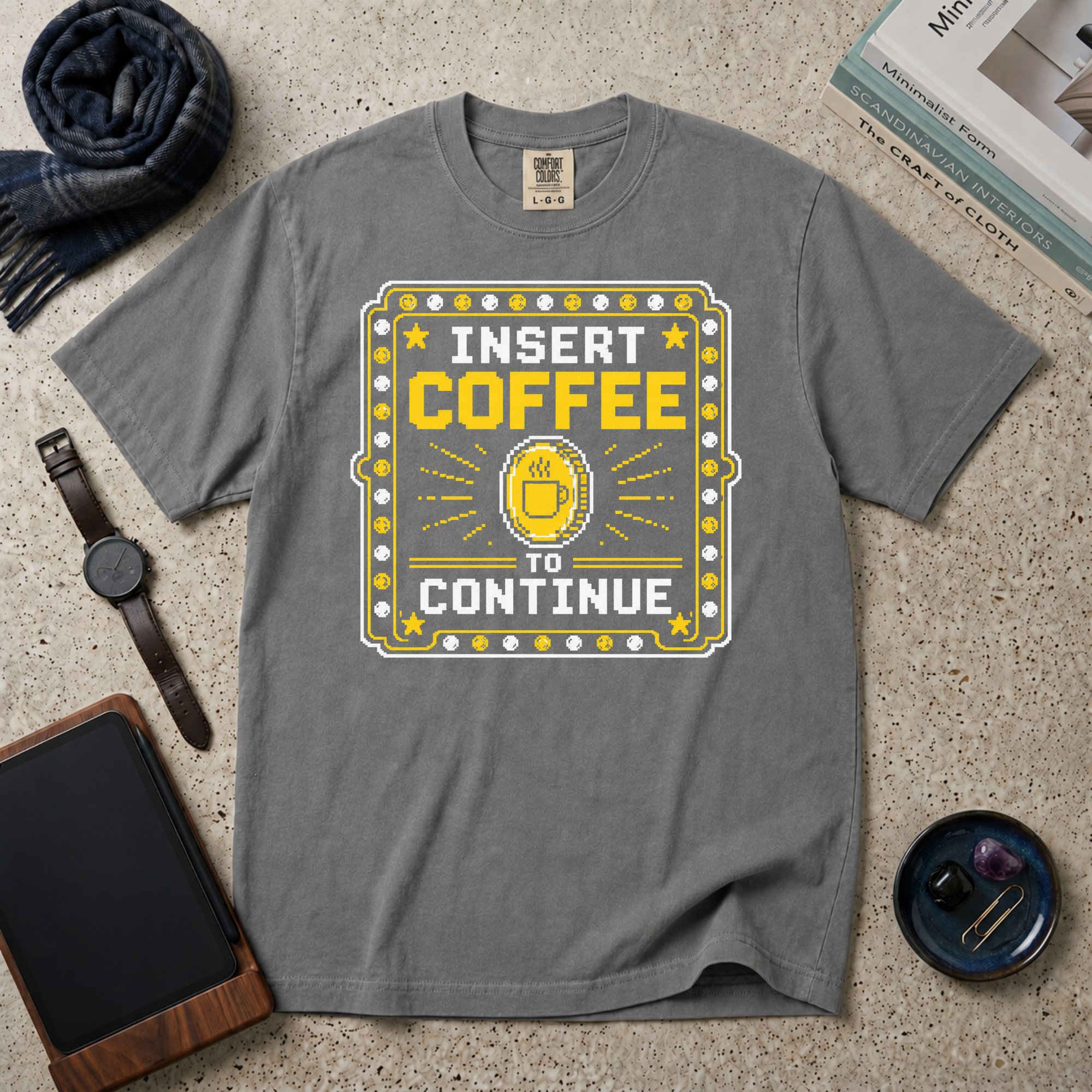 Insert Coffee To Continue T‑Shirt