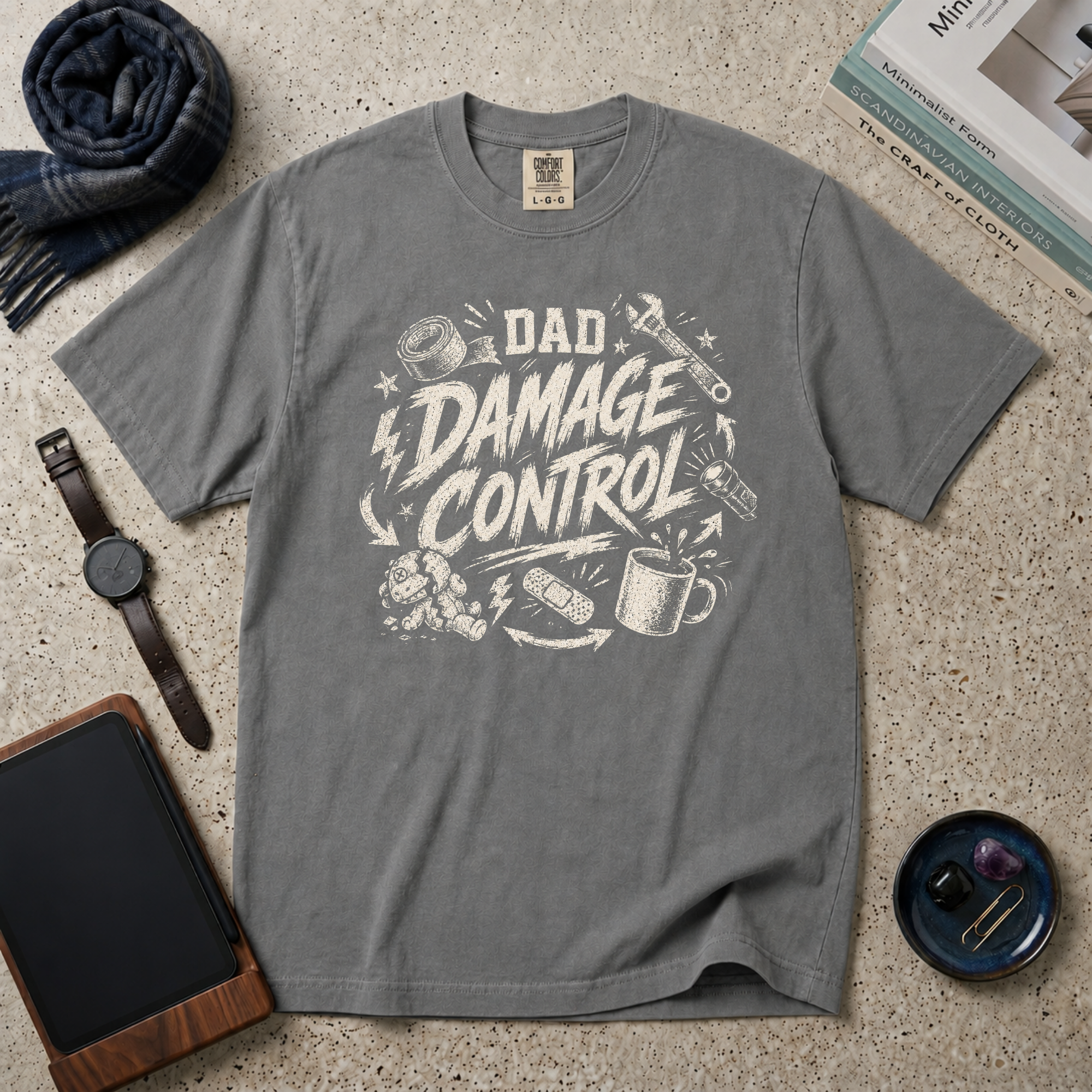 Dad Damage Control T‑Shirt