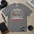 Dad Energy Running On Fumes T‑Shirt