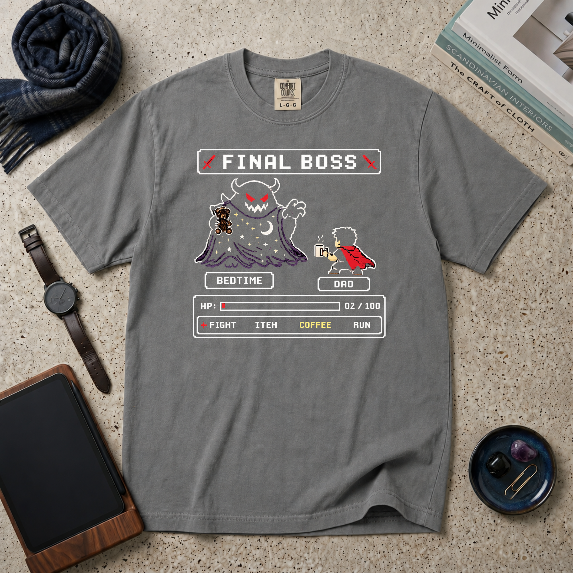 Final Boss Bedtime T‑Shirt