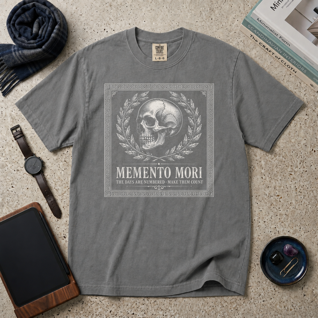 Memento Mori Days Are Numbered Make Them Count T‑Shirt