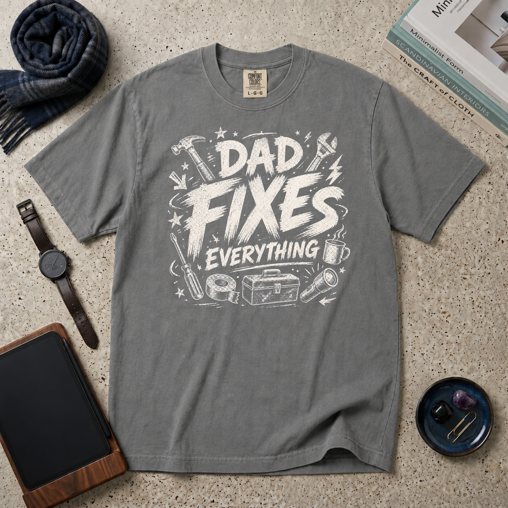 Dad Fixes Everything T‑Shirt