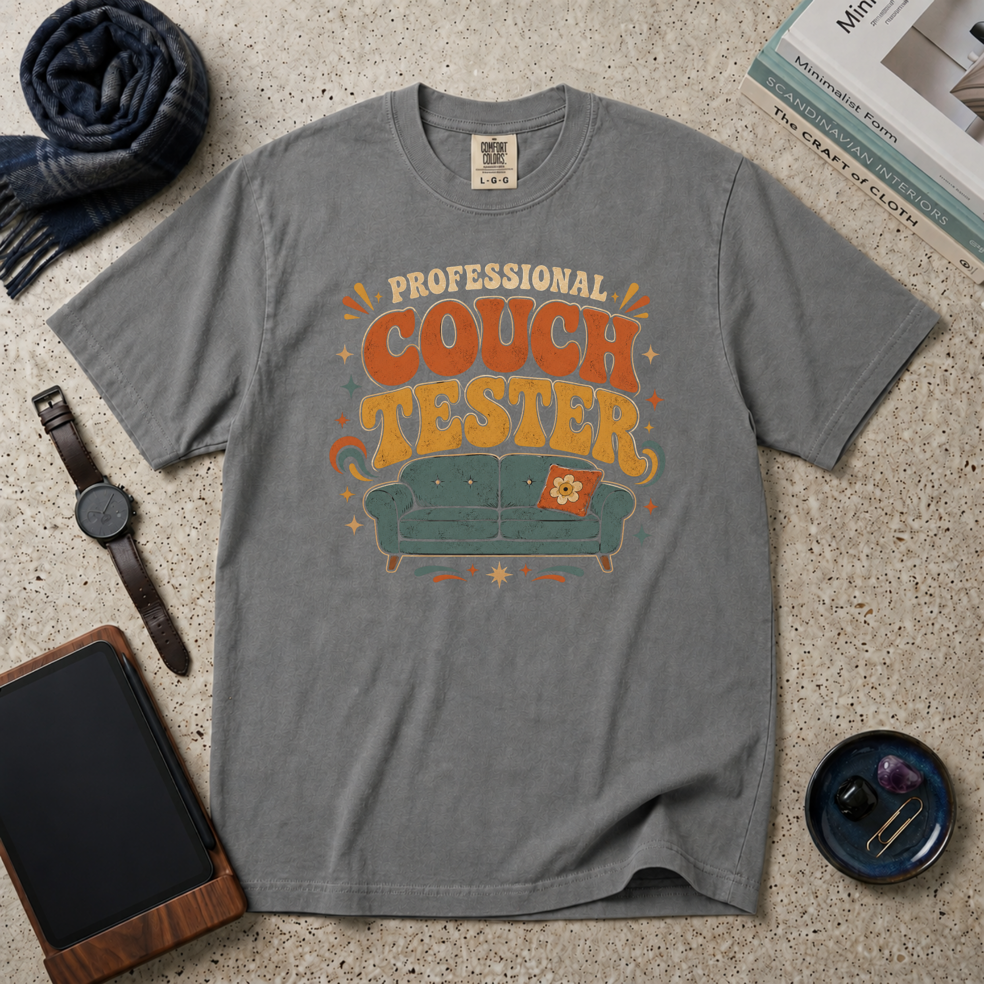 Professional Couch Tester T‑Shirt