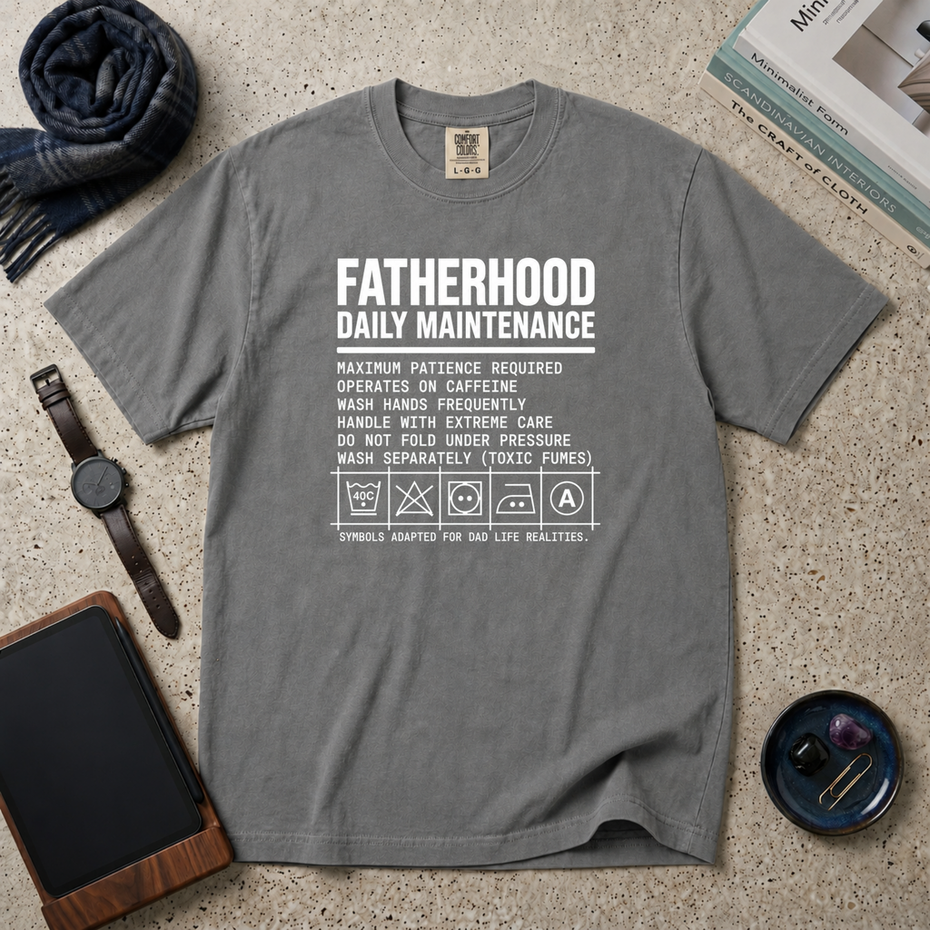 Fatherhood Daily Maintenance T‑Shirt