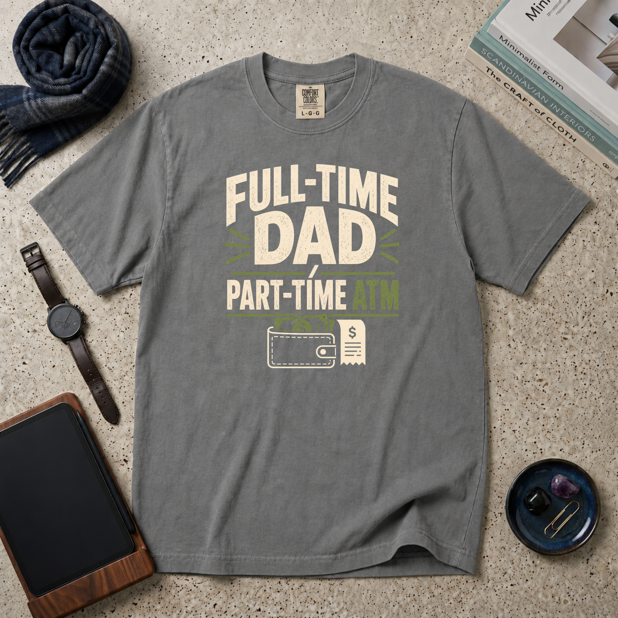 Full-Time Dad Part-Time ATM T‑Shirt