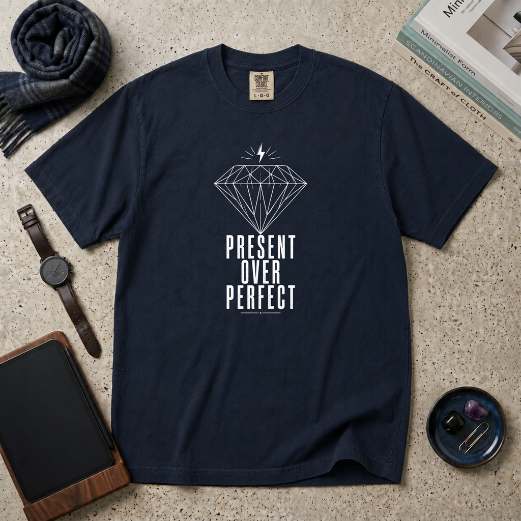 Present Over Perfect T‑Shirt