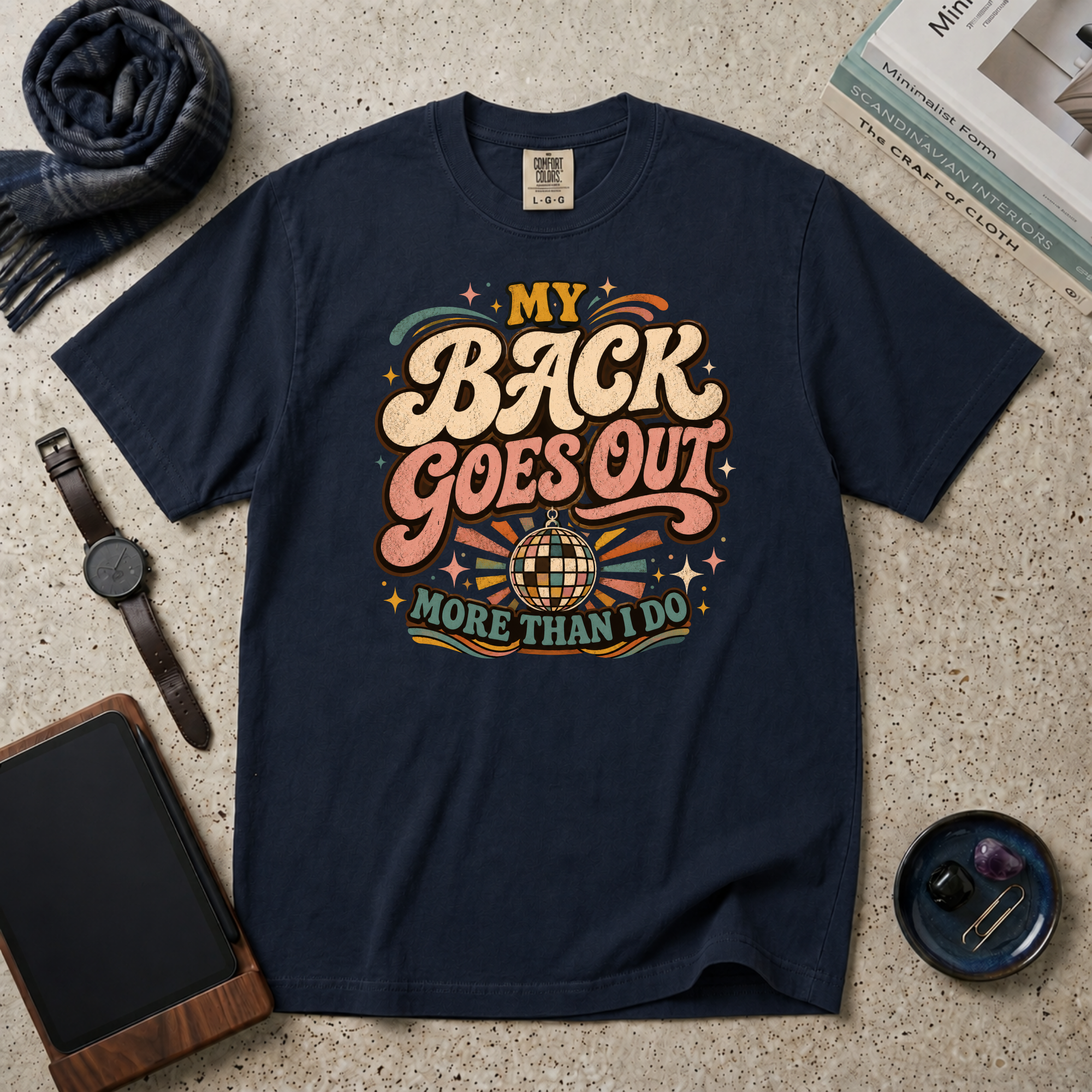 My Back Goes Out More Than I Do T‑Shirt