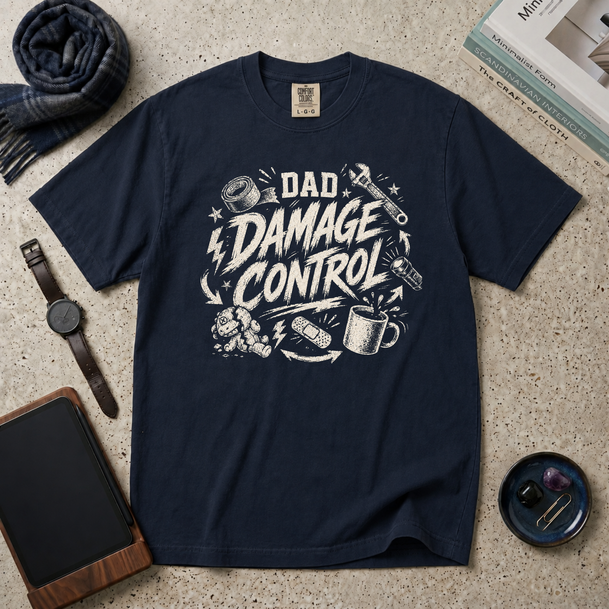 Dad Damage Control T‑Shirt